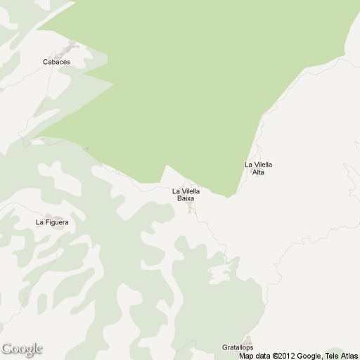 Imagen de La Vilella Baixa mapa 43374 1 