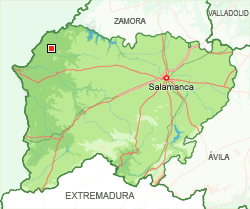 Imagen de La Zarza de Pumareda mapa 37253 5 