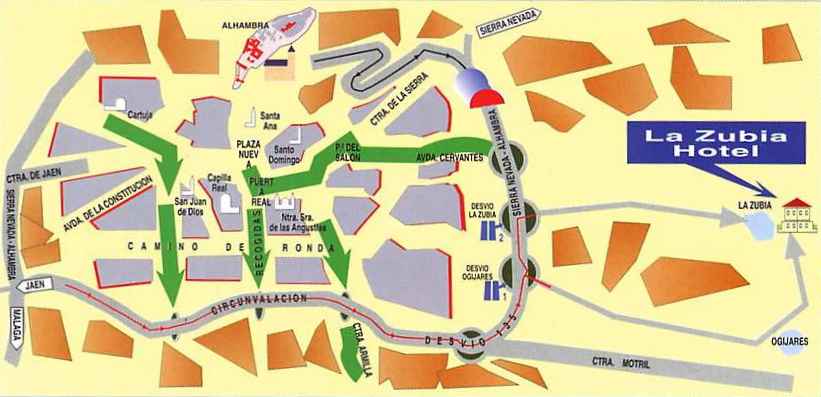 Imagen de La Zubia mapa 18140 6 