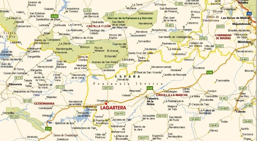 Imagen de Lagartera mapa 45567 5 