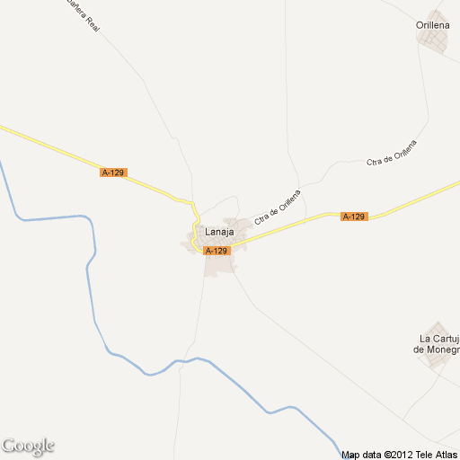 Imagen de Lanaja mapa 22250 1 