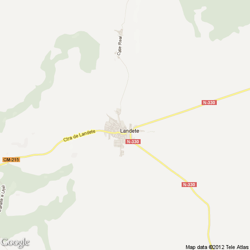 Imagen de Landete mapa 16330 1 