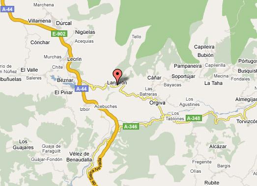 Imagen de Lanjarón mapa 18420 1 