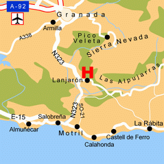 Imagen de Lanjarón mapa 18420 5 