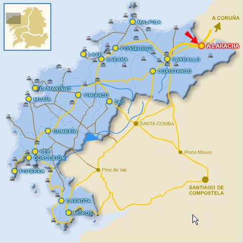 Imagen de Laracha mapa 15145 3 