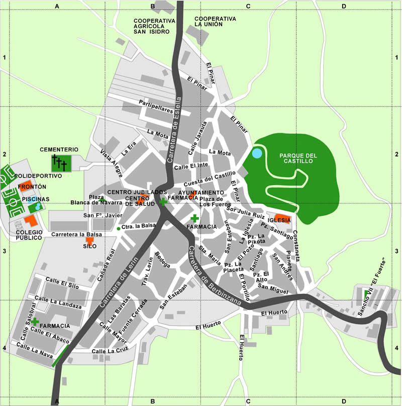 Imagen de Larraga mapa 31251 3 