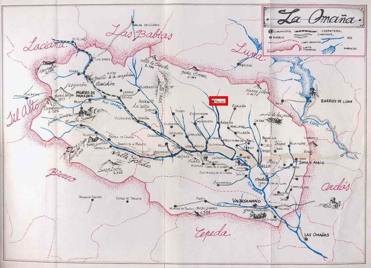 Imagen de Las Omañas mapa 24273 2 