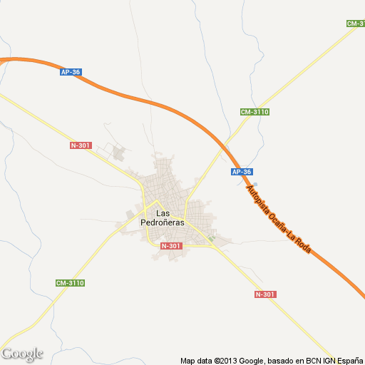 Imagen de Las Pedroñeras mapa 16660 3 