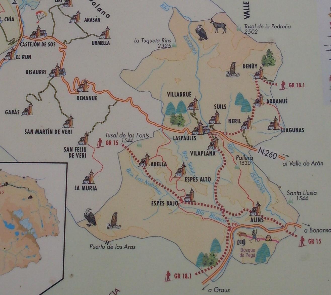 Imagen de Laspaúles mapa 22471 4 