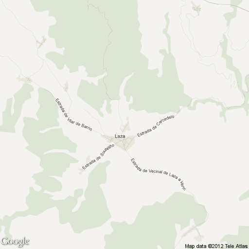 Imagen de Laza mapa 32620 2 