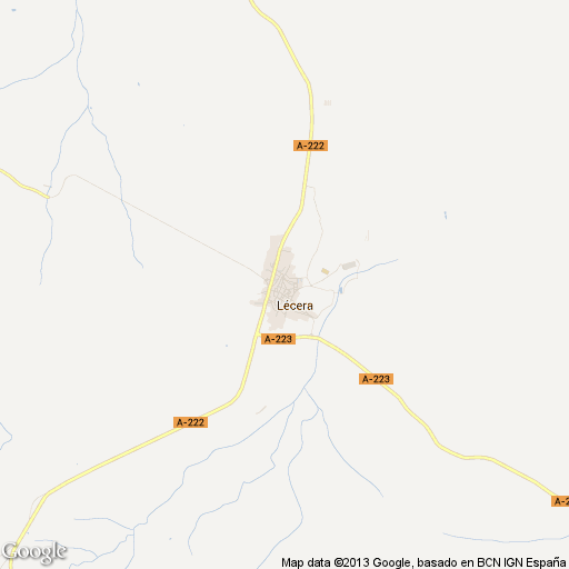 Imagen de Lécera mapa 50131 1 