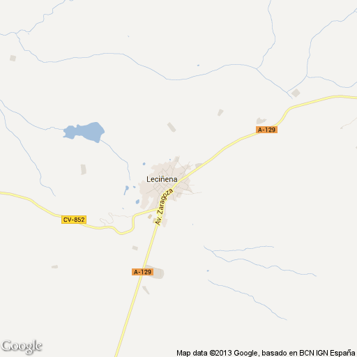 Imagen de Leciñena mapa 50160 1 