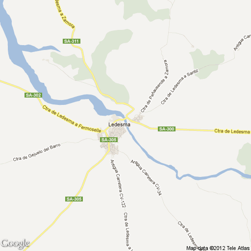 Imagen de Ledesma mapa 37100 2 