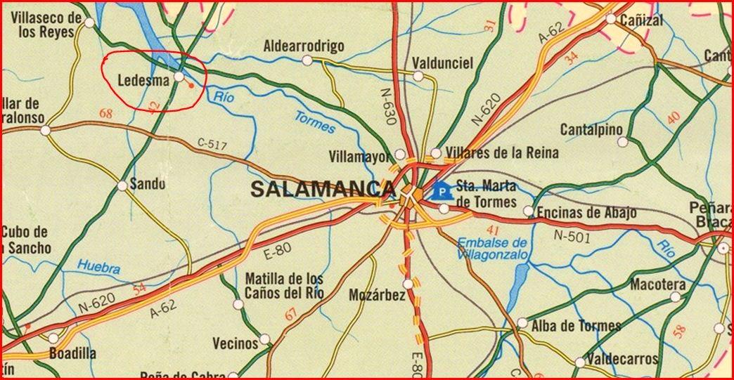 Imagen de Ledesma mapa 37100 5 