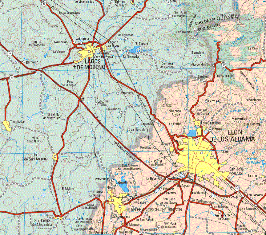 Imagen de León de Los Aldama mapa 37330 1 