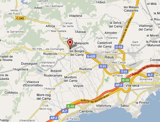 Imagen de Les Borges del Camp mapa 43350 1 