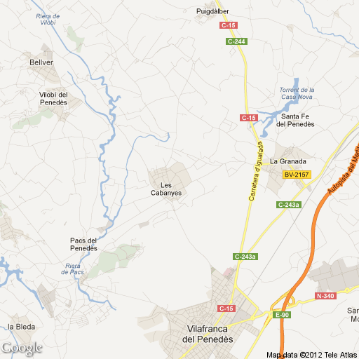 Imagen de Les Cabanyes mapa 08794 1 