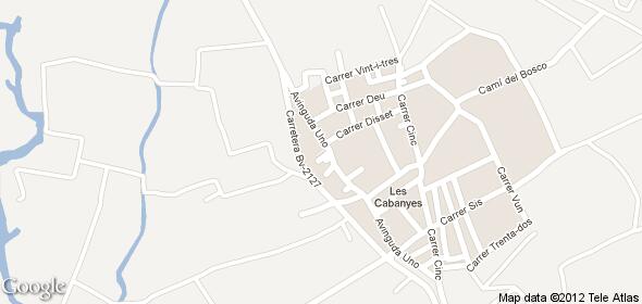 Imagen de Les Cabanyes mapa 08794 2 