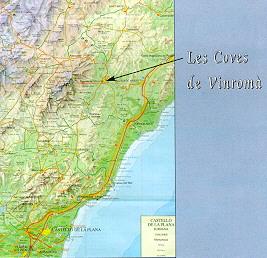 Imagen de Les Coves de Vinromà mapa 12185 3 