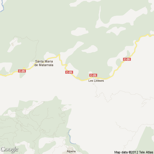 Imagen de Les Llosses mapa 17512 1 