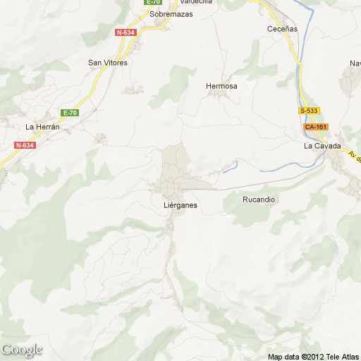 Imagen de Liérganes mapa 39722 2 