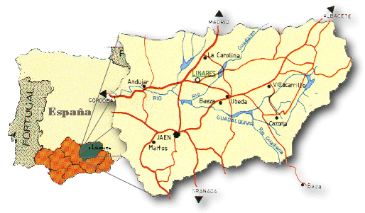 Imagen de Linares mapa 23700 2 
