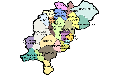 Imagen de Linares de Mora mapa 44412 3 