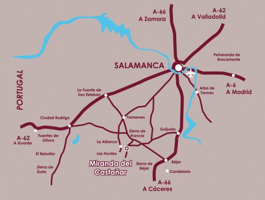 Imagen de Linares de Riofrío mapa 37760 2 