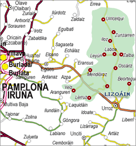 Imagen de Lizoáin mapa 31482 2 