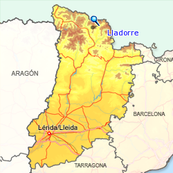 Imagen de Lladorre mapa 25576 3 