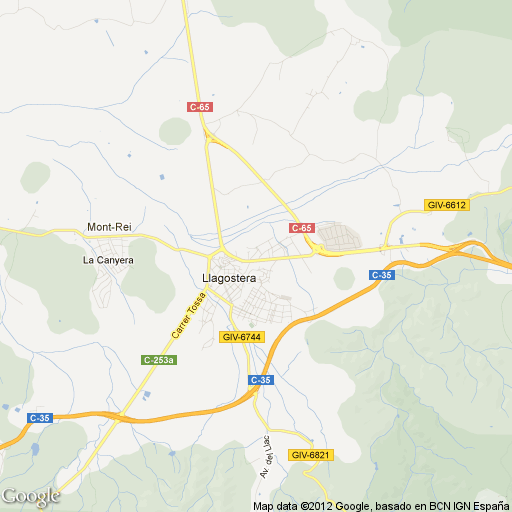 Imagen de Llagostera mapa 17240 1 
