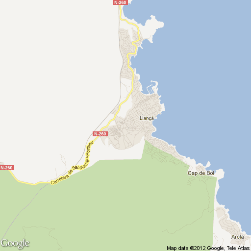 Imagen de Llançà mapa 17490 1 