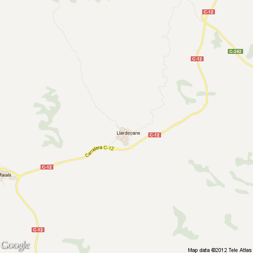 Imagen de Llardecans mapa 25186 1 