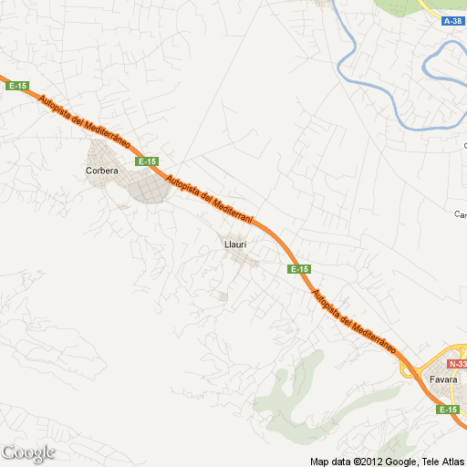 Imagen de Llaurí mapa 46613 1 