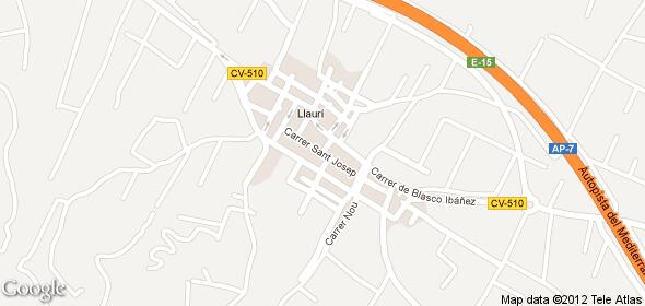 Imagen de Llaurí mapa 46613 4 