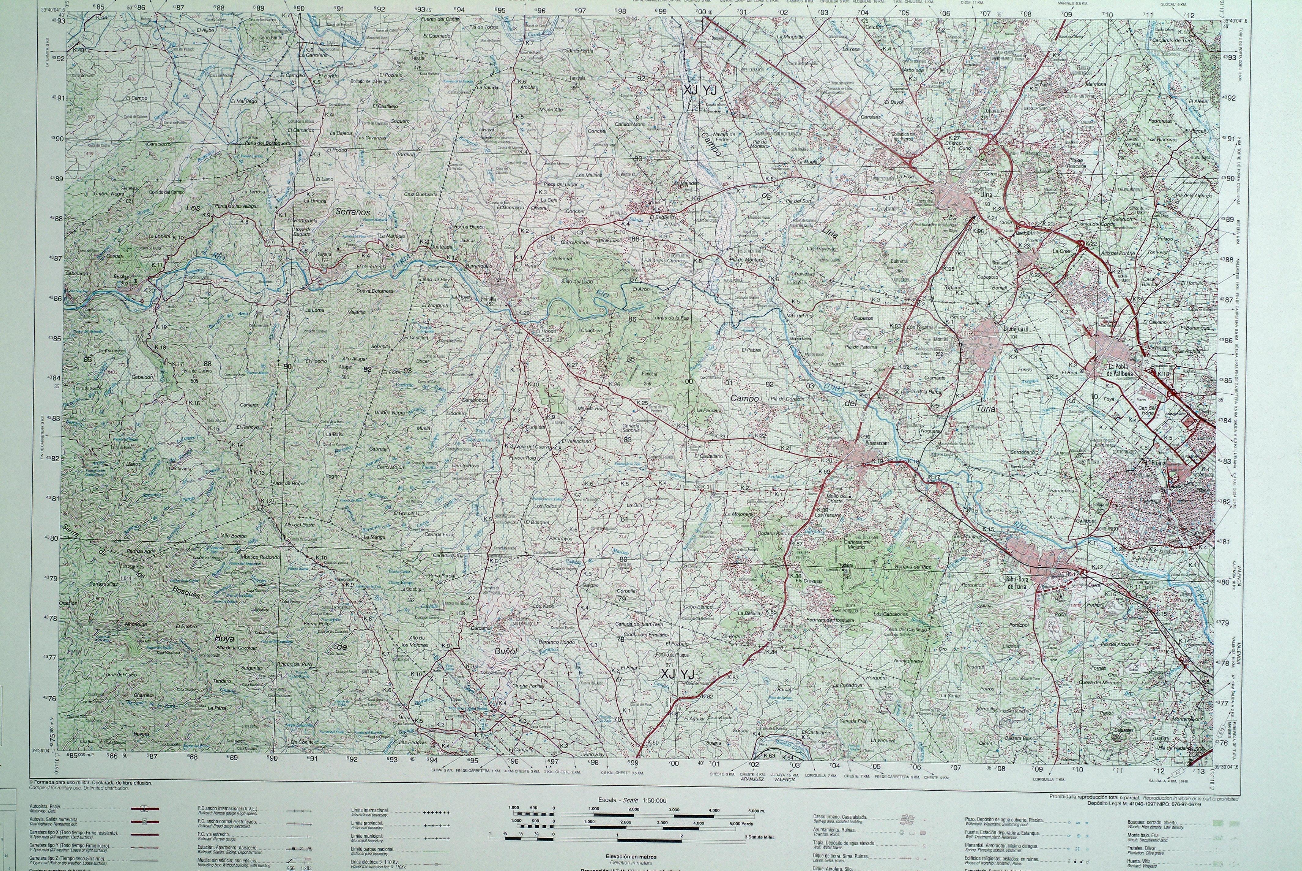 Imagen de Llíria mapa 46160 3 