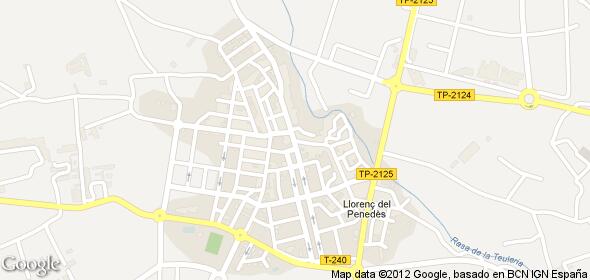 Imagen de Llorenç del Penedès mapa 43712 6 
