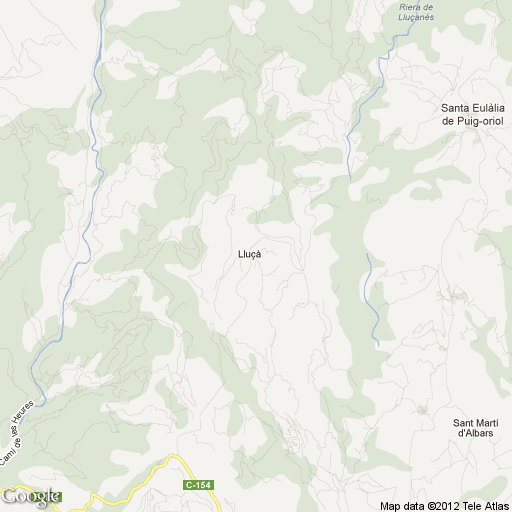 Imagen de Lluçà mapa 08514 1 