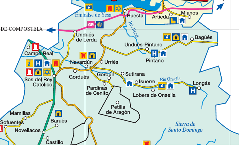 Imagen de Lobera de Onsella mapa 50687 2 