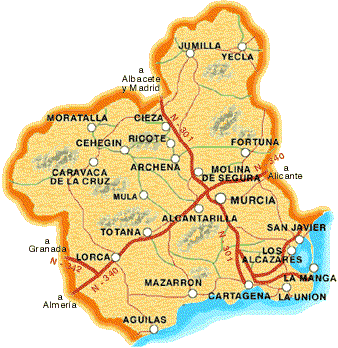 Imagen de Lorca mapa 30800 4 