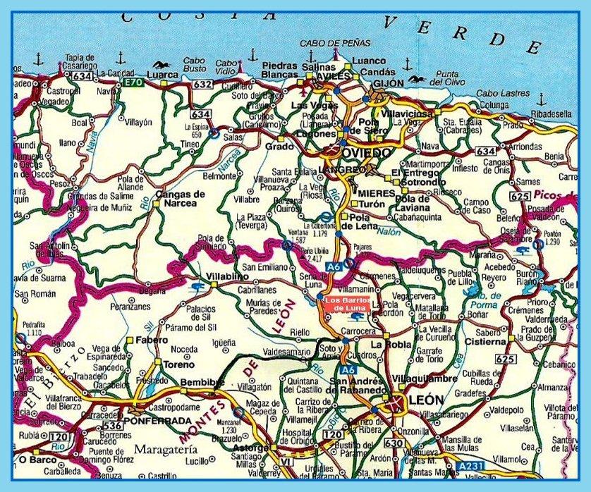 Imagen de Los Barrios de Luna mapa 24148 4 