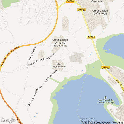 Imagen de Los Montesinos mapa 03187 2 