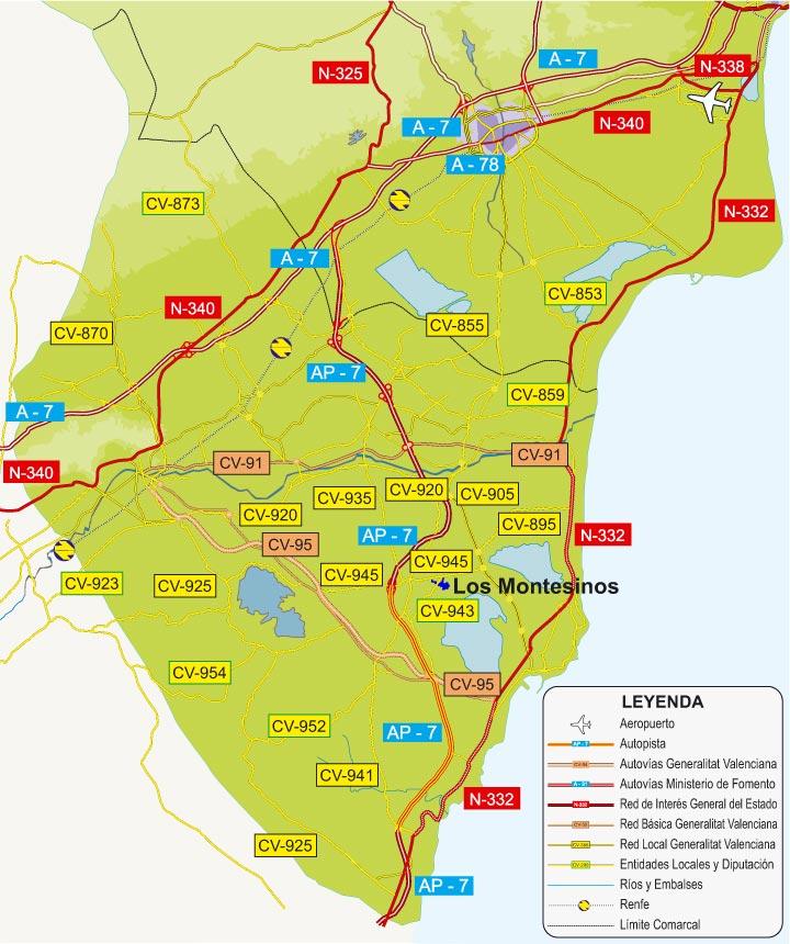 Imagen de Los Montesinos mapa 03187 3 
