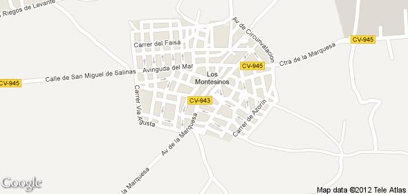 Imagen de Los Montesinos mapa 03187 4 