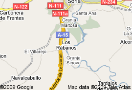 Imagen de Los Rábanos mapa 42191 3 
