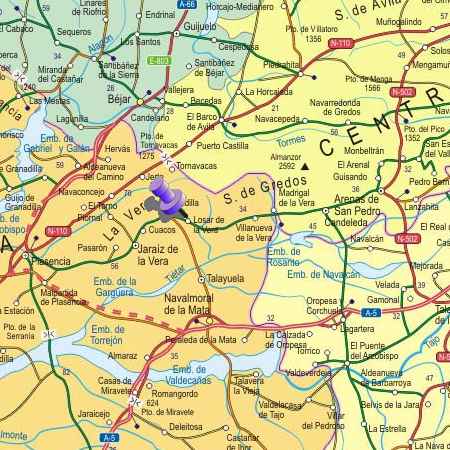 Imagen de Losar de la Vera mapa 10460 1 