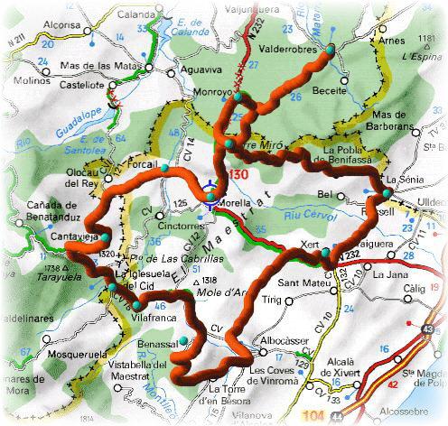 Imagen de Lucena del Cid mapa 12120 4 