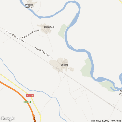 Imagen de Luceni mapa 50640 1 