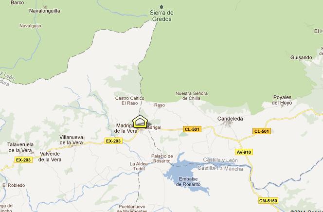Imagen de Madrigal de la Vera mapa 10480 5 