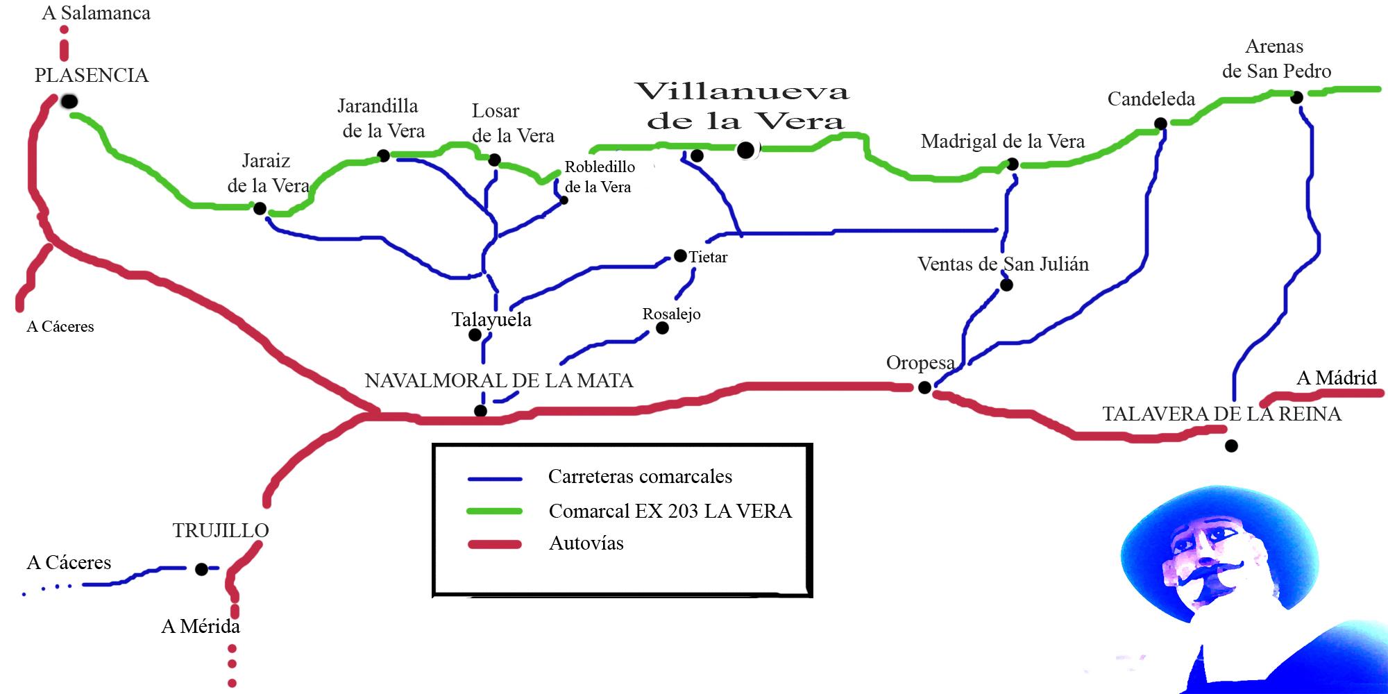 Imagen de Madrigal de la Vera mapa 10480 6 